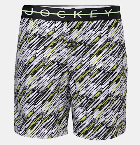 Boys Boxer Shorts with Exposed Elastic Waistband (#N/A)