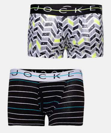 Boy's Super Combed Cotton Elastane Stretch Printed Trunk with Front Open Fly and Ultrasoft Waistband (#NB02)