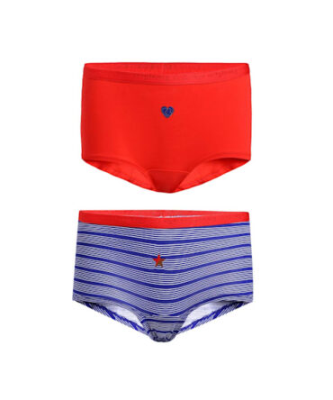 Girl's Super Combed Cotton Elastane Stretch Printed Shorts with Ultrasoft Waistband (#SG01)