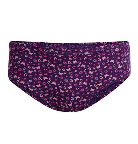 Girl's Super Combed Cotton Printed Panty with Ultrasoft Waistband (#UG52)