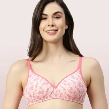 Enamor Perfect Coverage Supima Cotton T-Shirt Bra | A039..