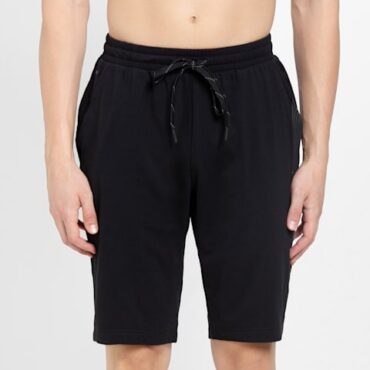 Men's Soft Touch Microfiber Elastane Stretch Straight Fit Solid Shorts with Stay Fresh Treatment (#MV20)