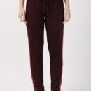 Women's Microfiber Fabric Straight Fit Trackpants with Stay Dry Treatment MW54 - Image 2