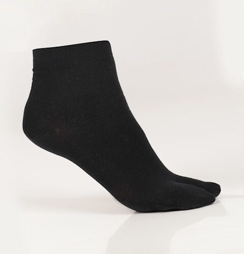 Women's Compact Cotton Stretch Toe Socks with Stay Fresh Treatment 7487