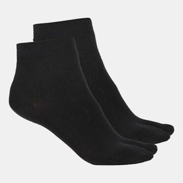 Women's Compact Cotton Stretch Toe Socks with Stay Fresh Treatment (Pack of 2) 7487