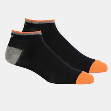 Men's Compact Cotton Stretch Low Show Socks With Stay Fresh Treatment (Pack of 2) 7052