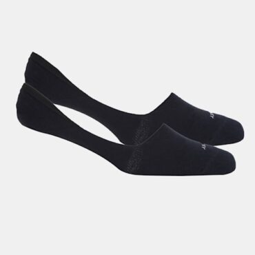 Men's Compact Cotton Stretch No Show Socks With Stay Fresh Treatment (Pack of 2) 7099