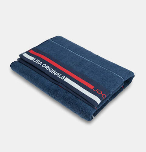 Cotton Rich Terry Ultrasoft and Durable Striped Bath Towel T122