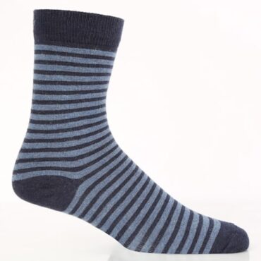 Men's Compact Cotton Stretch Crew Length Socks With Stay Fresh Treatment 7095
