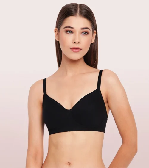 Enamor Everyday Side Support Shaper Stretch Cotton Bra For Women - High Coverage, Non-Padded, Non-Wired Bra | A042 (38,40,42) - Image 2