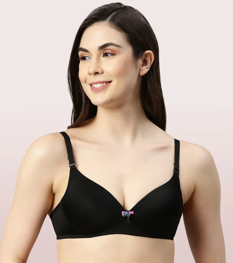 Jockey Women's Soft Touch Breathable Spacer Fabric Full Coverage Lace  Styling Everyday Bra 1830