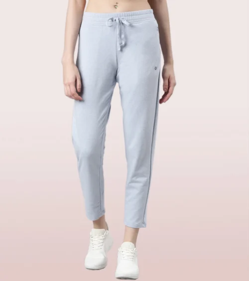 Enamor Relax Pants | Cotton Spandex Terry Tapered Pant | E060 - Image 10
