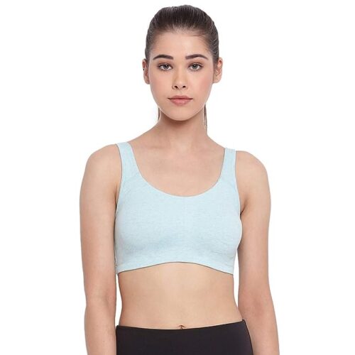 Enamor Low Impact Cotton Bra For Women - Non-Padded, Non-Wired, High-Coverage Bra For All-Day Comfort | SB06 - Image 9