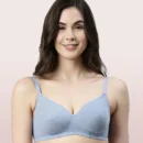 Enamor Side Support Shaper Stretch Cotton Everyday Bra | A042 - Image 7