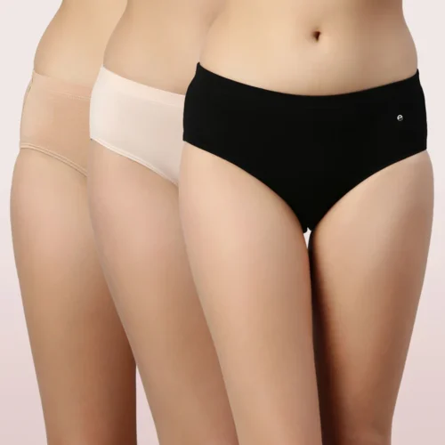 Enamor MCP Panty - Assorted-Pack of 3-Color | CR17..