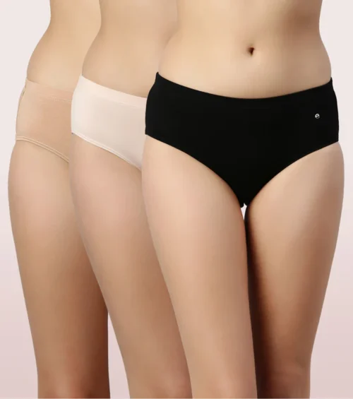 Enamor MCP Panty - Assorted-Pack of 3-Color | CR17..