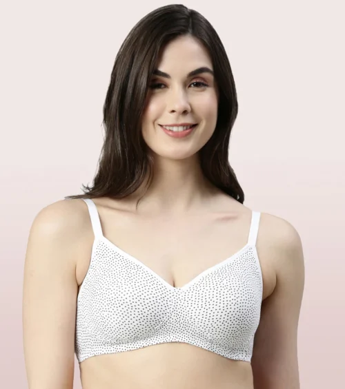 Enamor Side Support Shaper Stretch Cotton Everyday Bra | A042 - Image 9