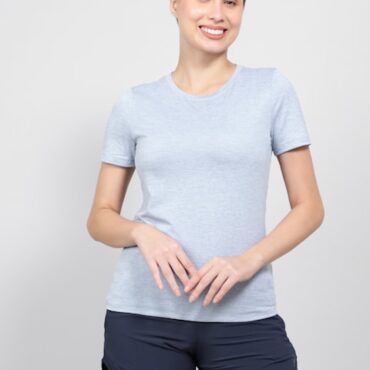 Women Microfiber Polyester Fabric Relaxed Fit Solid Round Neck Half Sleeve T-Shirt with Stay Fresh Treatment # MW71
