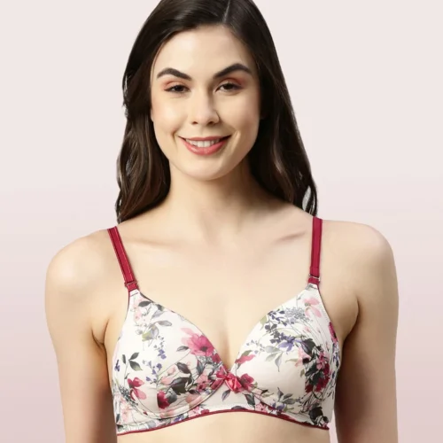 Enamor Invisible Neckline T-Shirt Bra | F065