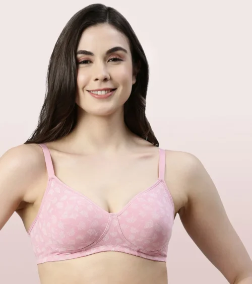 Enamor Side Support Shaper Stretch Cotton Everyday Bra | A042 - Image 5