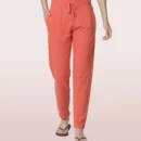 Enamor Relax Pants | Cotton Spandex Terry Tapered Pant | E060 - Image 7