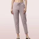 Enamor Relax Pants | Cotton Spandex Terry Tapered Pant | E060 - Image 5