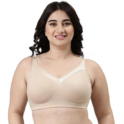 Enamor Super Lift Classic Full Support Bra For Women - Non-Padded, Non-Wired Bra For Full Coverage & Support | A112 (40,42) - Image 3