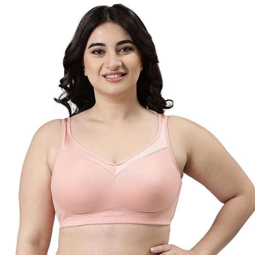 Enamor Super Lift Classic Full Support Bra For Women - Non-Padded, Non-Wired Bra For Full Coverage & Support | A112 (40,42) - Image 4