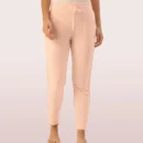 Enamor Relax Pants | Cotton Spandex Terry Tapered Pant | E060 - Image 3