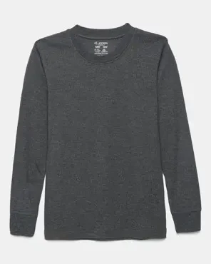 Kid's Super Combed Cotton Rich Full Sleeve Thermal Undershirt with Stay Warm and Stay Fresh Treatment - KT02