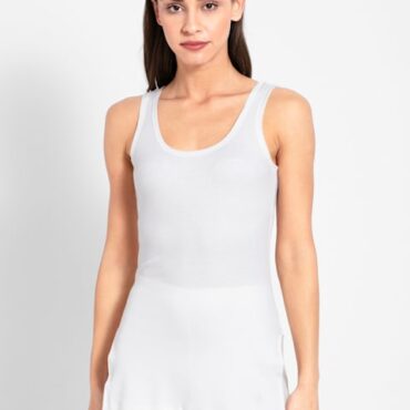 Women Super Combed Cotton Rich Thermal Tank Top with Stay Warm Technology #2500