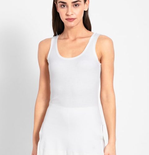 Women Super Combed Cotton Rich Thermal Tank Top with Stay Warm Technology #2500