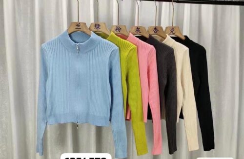 Sweaters with front Zipper - Free Size
