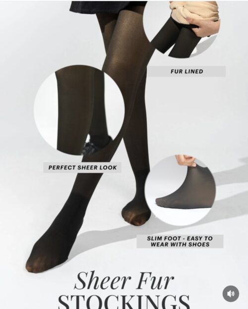 Sheer Fur legging
